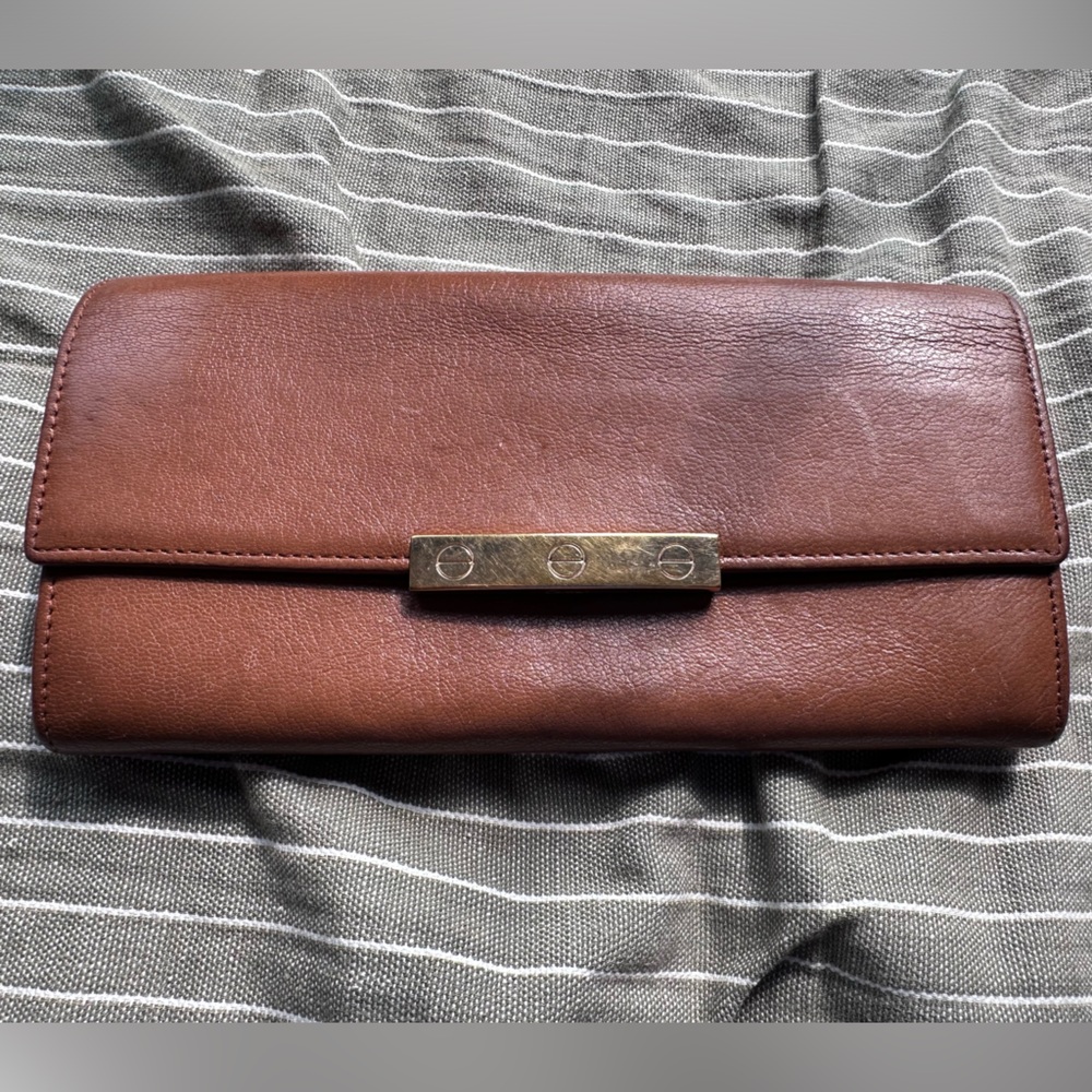 Vintage‎ Cartier Kiss Long Wallet LOVE Lock Collection